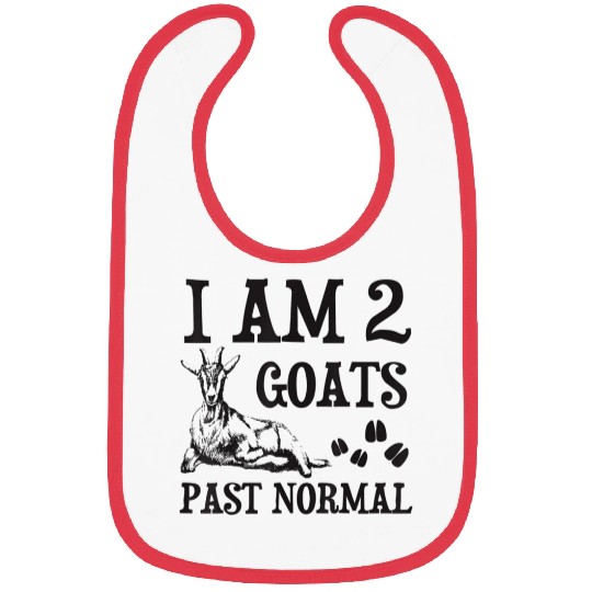 I Am A Goat Funny Goat Farm Goat Lover Bibs