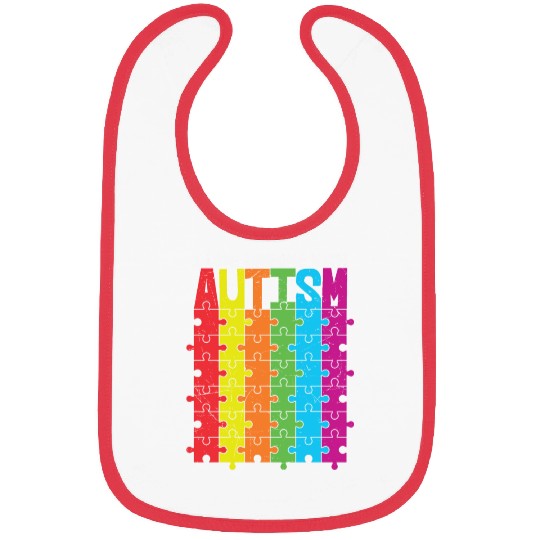 I Love Someone With Autism Bibs