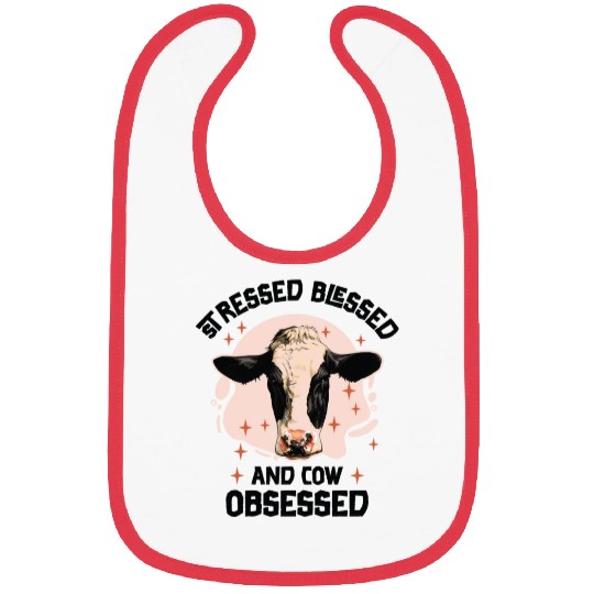 Cow Farming Dairy Farmer Agriculture Bibs