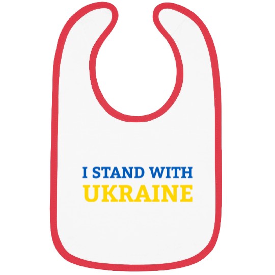 "I stand with Ukraine" Support & Solidarity Bibs