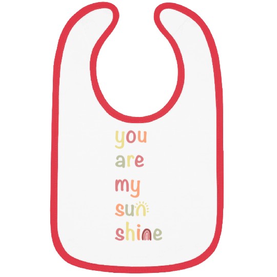 You Are My Sunshine Bibs