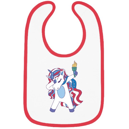 Funny Unicorn Bibs
