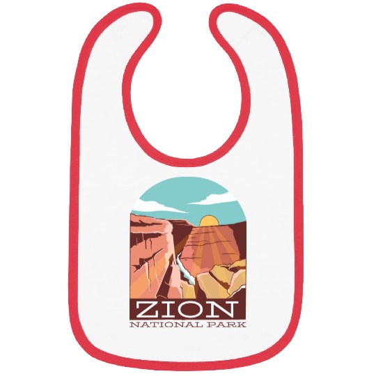 Zion National Park Zion National Park gift inspira Bibs