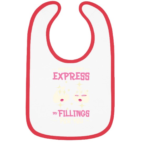 Dim Sums Filling Asian Food Chinese Food Fan Bibs