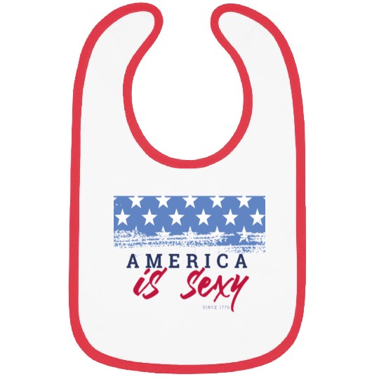 America is sexy Bibs