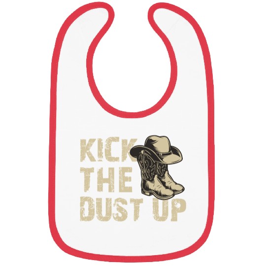 Kick The Dust Up - Western Country Music Cowboy Co Bibs