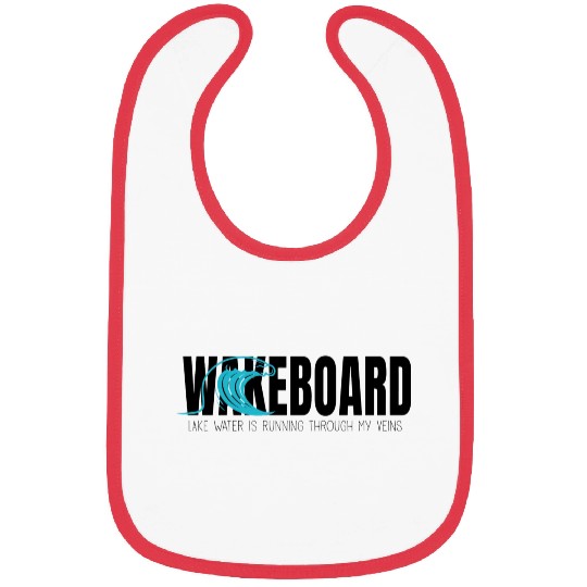 Water Running Through My Veins Funny Wakeboard Bibs