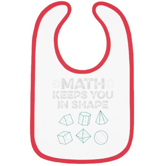 Cool Math Teacher Art Mathematics Equation Lovers Bibs