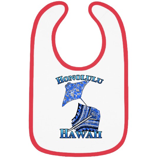 Honolulu Vacation Tribal Stingrays Bibs