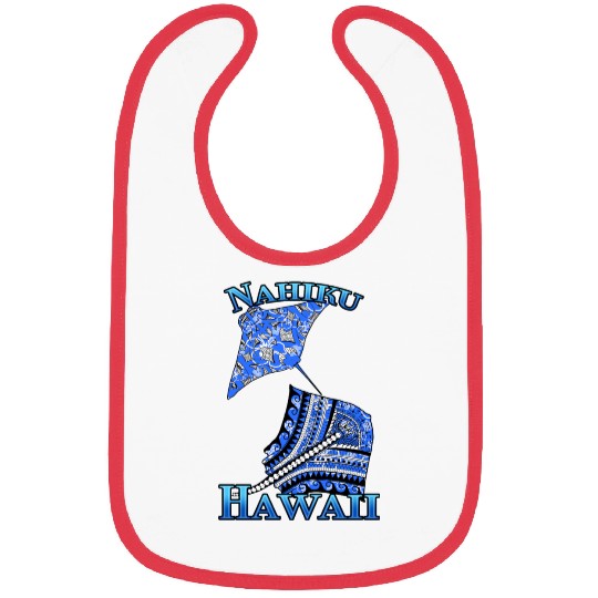 Nahiku Vacation Tribal Stingrays Bibs