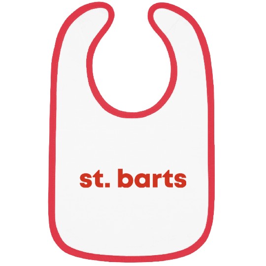 St Barts - Red Bibs