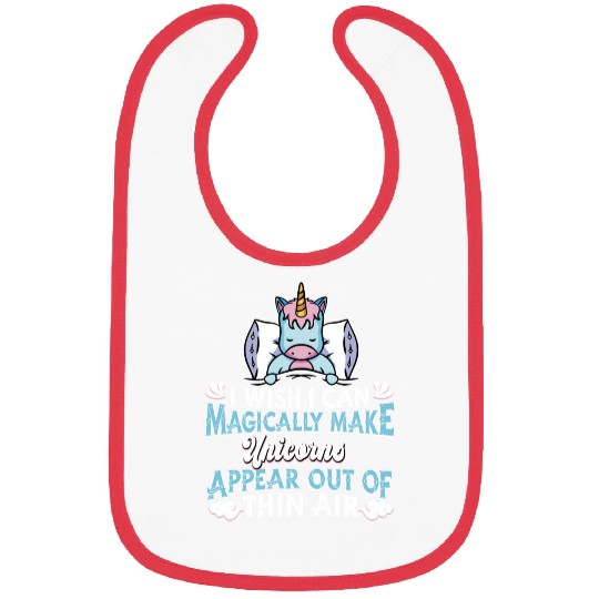 Unicorn Rainbow Bibs