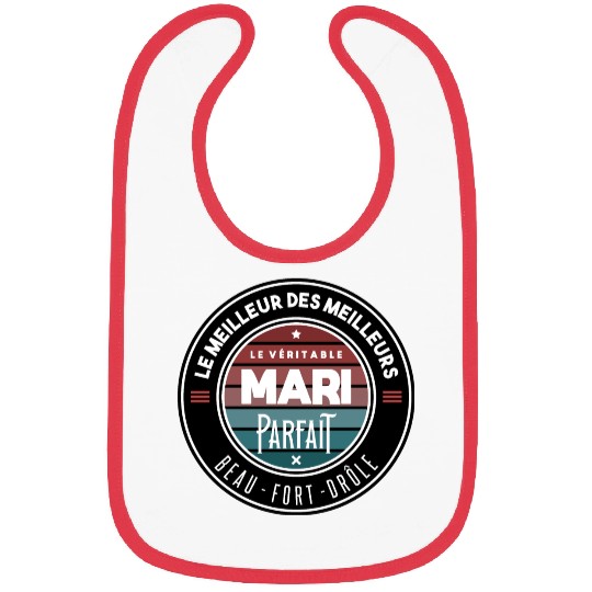 Le véritable mari parfait Bibs