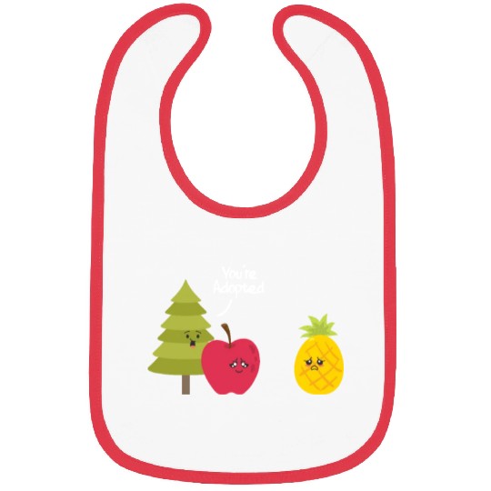 You're Adopted Pineapple Adoption Bibs