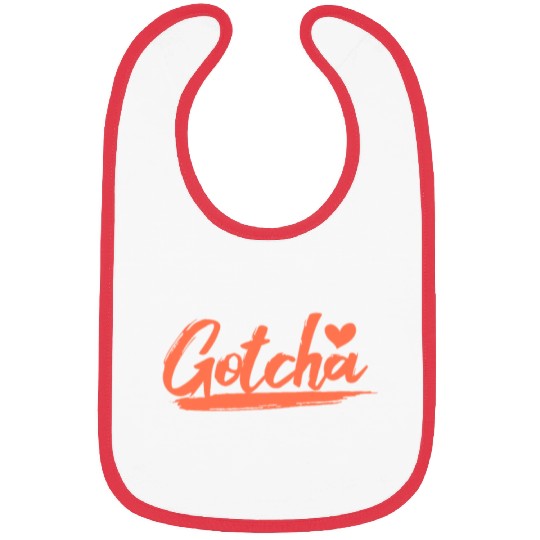 Gotcha Heart Adoption Bibs