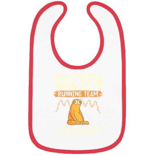 Sloth Running Team Runner Marathon Trail Running Bibs