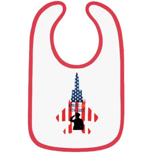 4th Of July US Military. 4th of July, AmeriCAN Bibs