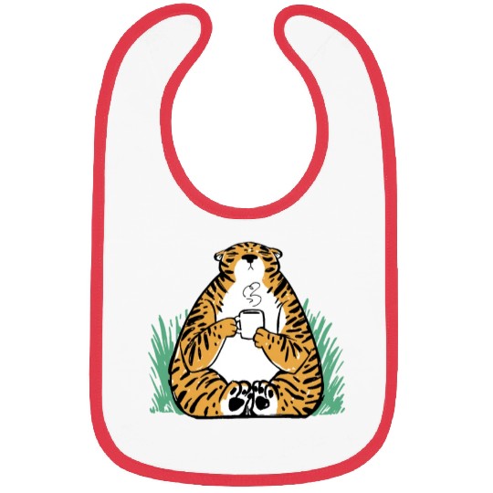 Funny Tiger Bibs