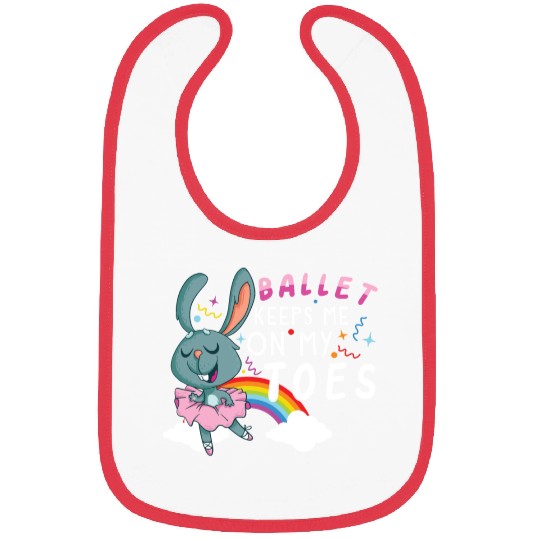 Ballet Ballerina Dance Dancer Dancing Ballet Gift Bibs