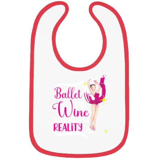 Ballet Ballerina Dance Dancer Dancing Ballet Gift Bibs