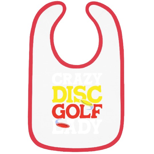 Crazy Disc Golf Lady Disc Golfer Bibs