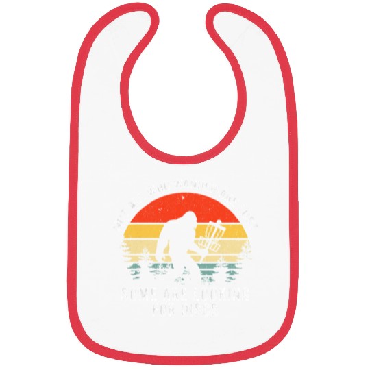 Not All Who Wander Are Lost Disc Golf Bigfoot Bibs