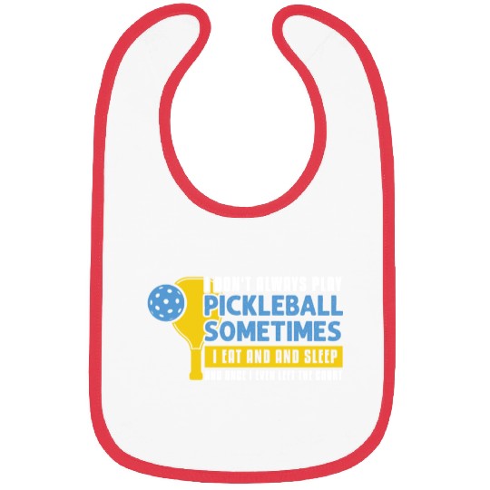 Pickleball Lovers Funny Pickleball Bibs