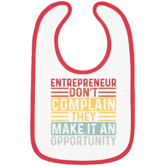 Entrepreneur Minded Business Lifestyle Gifts Idea Bibs
