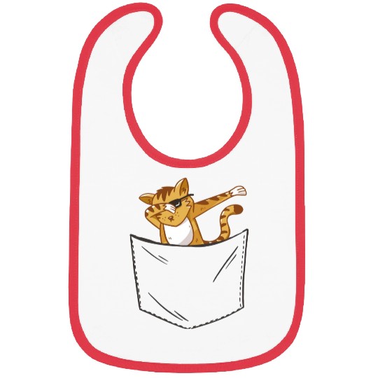 Pocket Cat Bibs
