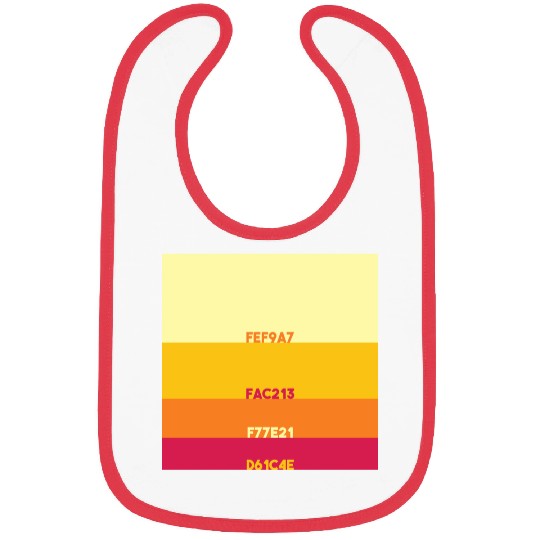 Hex Summer Sunset Bibs