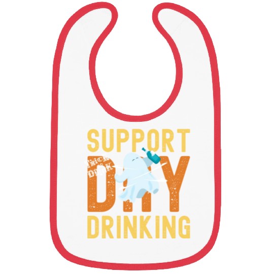 Support Day Drinking Halloween Bibs