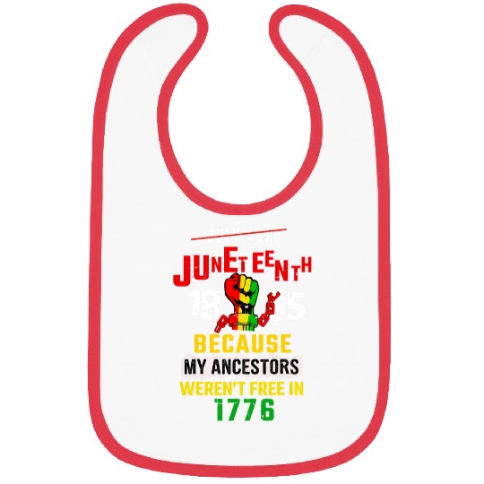 Juneteenth Black History Day Pride Gift Bibs