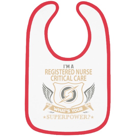 Registered Nurse Critical Care Bibs - Superpowe