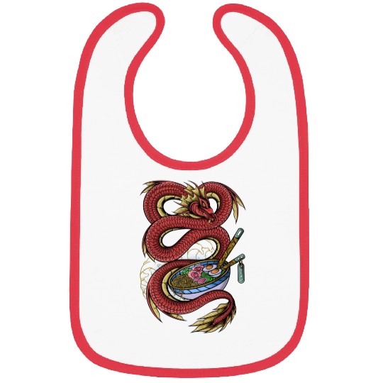 Dragon Ramen Bibs