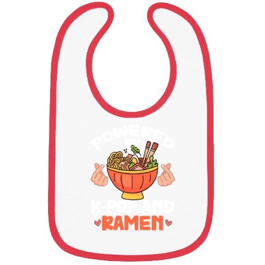 Powered By K-Pop and Ramen Bibs