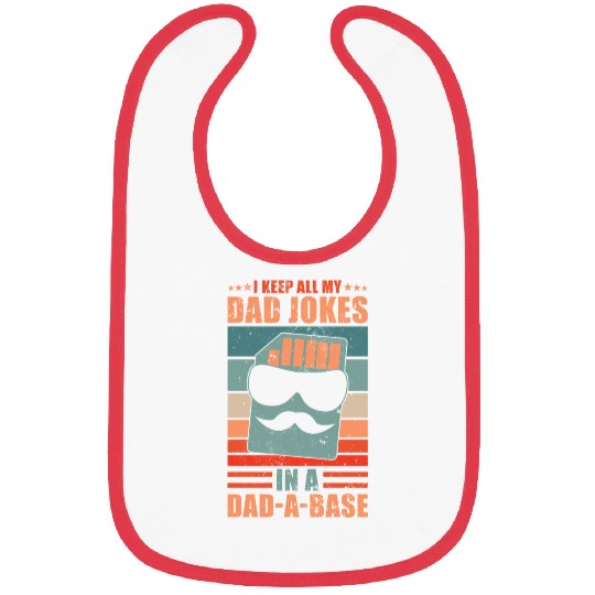 Dad Joke's Dad A Base Bibs