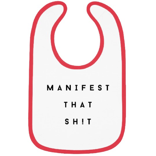 Manifest that Sh!T Manifestation Bibs For Yoga.