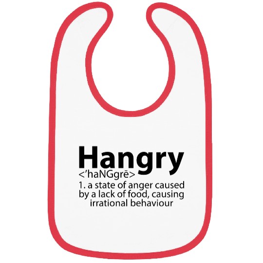 Hangry Definition 2 Bibs