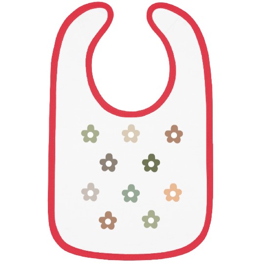 aesthetic flowers pack Bibs