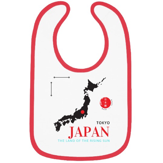 Tokyo Japan Souvenir Bibs
