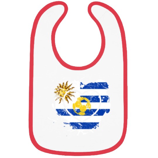 I Love Uruguay, I Love Football Bibs