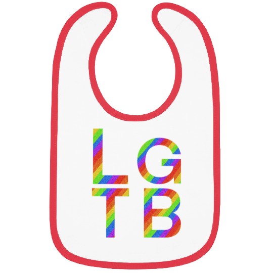LGBT color - flag Pride lgbt community Bibs