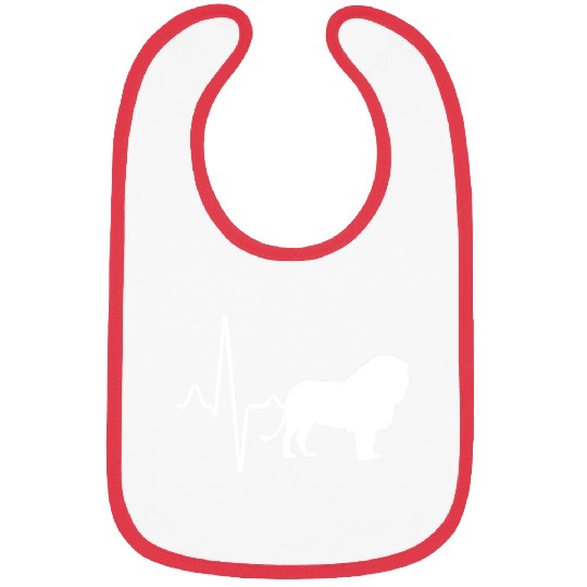 lion heartbeat Bibs