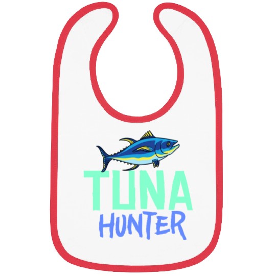 Red Tuna Fish Bluefin Fishing Salad Bibs