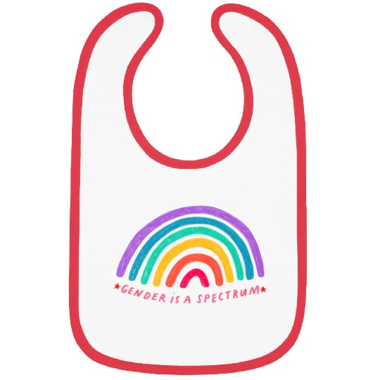 gender rainbow pride Bibs
