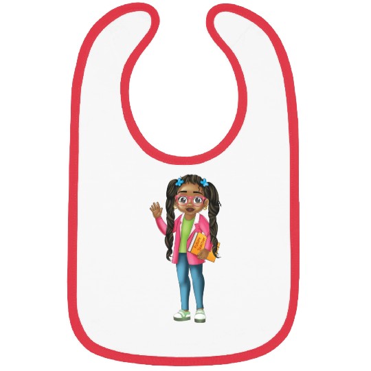 I Am The Future African American Girl Teacher Bibs