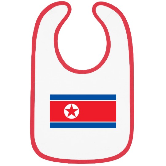 Flag of North Korea Classic Bibs