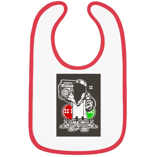 Chocolate Squad Bibs