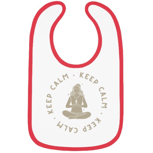 keep calm Bibs