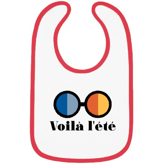 Voila l'ete - Here comes the summer Bibs